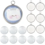 Sunnyclue Box 120PCS Bezel Tray Blanks Pendant Kit Stainless Steel Pen... New. Price: $14.30.