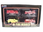 Corgi Fire Heroes Showcase Classic American Apparatus Set #9 Display Stand New. Price: $34.99.