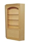 Dolls House Bare Wood Single Bay Corner Shop Fitting Store Display Shelf Unit New. Price: $20.13.