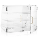3-TIER Commercial Acrylic Bakery Pastry Display Case With Trays For Desserts New. Price: $144.99.