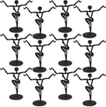 Mooca 12-PIECE Set Black Metal Dancer Shaped Earring Holders, Elegant Jewelry St New. Price: $31.05.