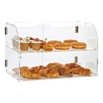 Vevor 2-TIER Acrylic Bakery Display Case Countertop Donut Pastry Rear Door New. Price: $99.90.