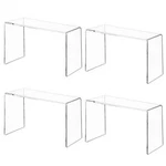 4 Pack Acrylic Risers Display Stands, For Collectibles, Clear ... New. Price: $36.25.