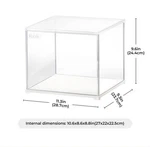 Rolife Display Box DF03L Clear Stackable Diy Miniature House Showcase New. Price: $32.55.