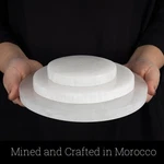 Selenite Charging Plate, Cleansing, Protection, Healing Crystal Gift 4", 6", 8" New. Price: $39.99.