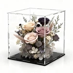 Acrylic Display Case 13X13X13 Inch, Clear Collectible Box With Matte ... New. Price: $70.10.
