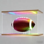 Sheenory Acrylic Football Display Case With Rgb Led Lights, Dustproof Showcas... New. Price: $76.52.