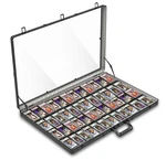 Card Case Large Aluminum 34" X 22" W, Lockable Trading Display... New. Price: $156.73.
