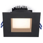 Lotus Led Lights LL4SR-30K-BK 4" Square Regressed Downlight W/ Power 14.5W New. Price: $42.49.