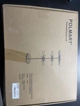 Polmart Adjustable Heavy Duty Three Tier Chrome Spinner Display Stand E301 New. Price: $25.00.