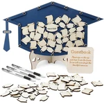 Graduation Guest Book Alternative Class Of 2026 Wooden Frame With 50 New. Price: $37.99.