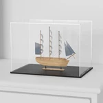 Acrylic Box With Matt Black Base, Simple Self-assembly Clear Display ... New. Price: $54.38.