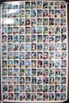1984 Topps Baseball Card Uncut Sheet Mega Fresh Board 3/4 Rose Murray Baker #2 New. Price: $75.00.