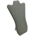 Modern Grey Linen Curved Necklace Display Stand Showcase Jewelry New. Price: $14.72.