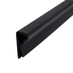 Outwater Plastic J Channel Fits Material 1/16 To 1/4 Inch Black Styrolux Cap New. Price: $131.99.