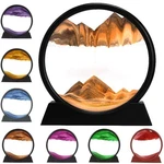 Rysnwsu 3D Dynamic Sand Art Liquid Motion, Moving 12'', Yellow New. Price: $28.14.