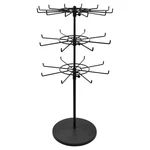 Heavy Duty Adjustable Three Tier Counter Top Spinner Display Stand, Black New. Price: $45.92.