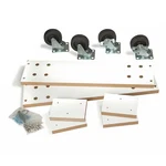 Econoco WDCAS2H24 Caster Kit, Way Slatwall Merchandiser New. Price: $61.15.