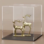 Svenjbb Acrylic Display Case, 6X6X6 Inch Cube Matte Black Base New. Price: $28.88.