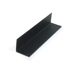 1-1/2 In. D X 48 Black Styrene Plastic 90 Even Leg Angle Mo New. Price: $44.30.