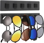 2 Pack Wooden Sunglasses Organizer Wall Mounted - Rustic Holder For Rv, New. Price: $18.72.