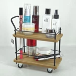 Horizon Group Usa 2 Tier Retail Counter Tiktok Display Cart Home Decor Brown New. Price: $12.99.
