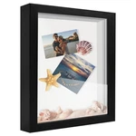 Sunmeg Shadow Box Frame Display Case, Wood With 11X14, Black New. Price: $28.99.