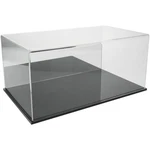 Plymor Clear Acrylic Display Case With Black Base (mirror Back), 20" X 12" 9" New. Price: $347.97.