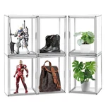Dayooh Acrylic Display Case Size 14 Sneaker Shoe Box X-large, Clear New. Price: $37.99.