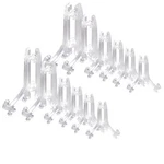 Sk 3" High Plastic Display Stands Plate Holders To Clear, New. Price: $21.99.