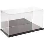 Plymor Clear Acrylic Display Case With Black Base (mirror Back), 12" X 6" New. Price: $112.47.