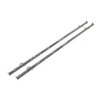 Econoco KH2 Clamp-on Hangrail Double Bar Racks K40 & K41 (pack Of 2) New. Price: $81.33.