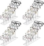 4 Pcs 6 Tier Acrylic Sunglasses Display Stand Clear Eyeglasses Frame Rack New. Price: $55.01.