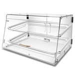 Ybsvo 2-TIER Bakery Display Case With Front & Rear Doors Clear Acrylic Coun... New. Price: $179.43.