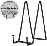Decolore 8 Inch 3 Pack Black Metal Plate Holder Display Stands For Picture, New. Price: $23.70.