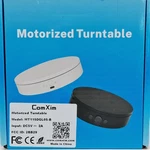 Comxim Motorized Turntable 360DEGREES - Rotating Display Stand Black New Sealed. Price: $21.95.