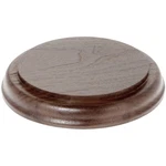 Plymor Solid Walnut Round Wood Display Base, 4.75" X 0.75" H New. Price: $16.42.