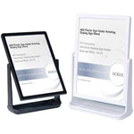Eckek Abs Plastic Sign Holder, Menu Displays Shape Stand, Black New. Price: $27.73.