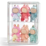 Display Case Compatible With Labubu Pop Mart, Acrylic Clear Box Shelf... New. Price: $30.08.