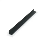 1/2 In. X 48 Black Styrene Plastic 90 Even Leg Angle Mouldi New. Price: $43.70.