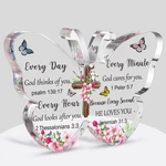 Barydat Christian Gifts Bible Verses 5.91 X 3.94 0.59 Inches, Light Blue New. Price: $14.76.