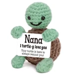 4THFARMES Mini Funny Turtle Mothers Day Nana Gifts Small, Green And Brown New. Price: $21.91.