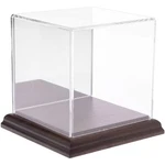 Plymor Acrylic Display Case With Hardwood Base (mirror Back), 4" X New. Price: $52.64.