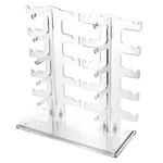 Lamoutor 2 Row Sunglasses Rack Holder Display Stand Transparent Color New. Price: $25.62.