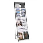 Vevor Brochure Display Rack, 20 Pockets Magazine Literature Stand, Porta New. Price: $100.78.