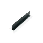 Outwater (18-PACK) 3/8" X 1-1/4" Black 90 Degree Uneven Leg Angle Moulding 72" New. Price: $125.99.