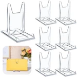 Memorywuu 6 Packs Adjustable Purse Display Stand Clear Acrylic Handbag New. Price: $12.73.