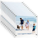 12 Pcs Acrylic Floating Picture 8.5 X 11 Inches Wall Mount Frameless Ph... New. Price: $143.39.
