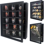 Shadow Box Frame Display Case With Removable Shelves, Deep 11X14, Black New. Price: $49.64.