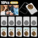10-PACK Coin Slab Display Holder Storage 40MM For American Silver Eagle 1OZ New. Price: $10.94.